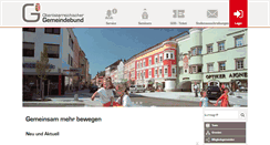Desktop Screenshot of ooegemeindebund.at