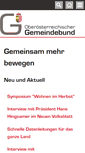 Mobile Screenshot of ooegemeindebund.at